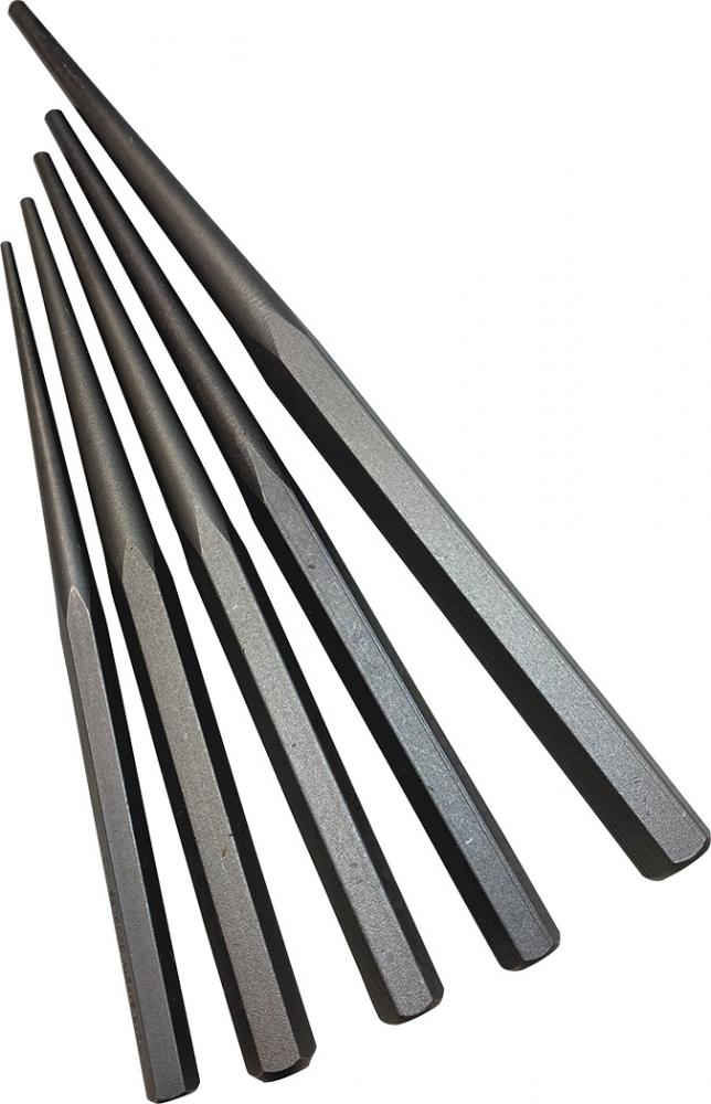 5-PC LONG TAPER PUNCH SET, 1/8&#34; TO 1/4&#34;<span class=' ItemWarning' style='display:block;'>Item is usually in stock, but we&#39;ll be in touch if there&#39;s a problem<br /></span>