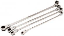 G2S ATD-PLT99658 - XL REVERSIBLE DOUBLE BOX RATCHETING WRENCH WITH FLEX HEAD, UNIVERSAL SPLINE, 8MM X 10MM