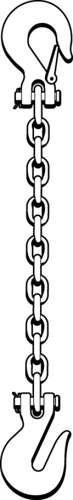 G100 CHAIN SINGLE SLING  3/8&#39;&#39; X 6&#39; GRAB/SLIP<span class=' ItemWarning' style='display:block;'>Item is usually in stock, but we&#39;ll be in touch if there&#39;s a problem<br /></span>