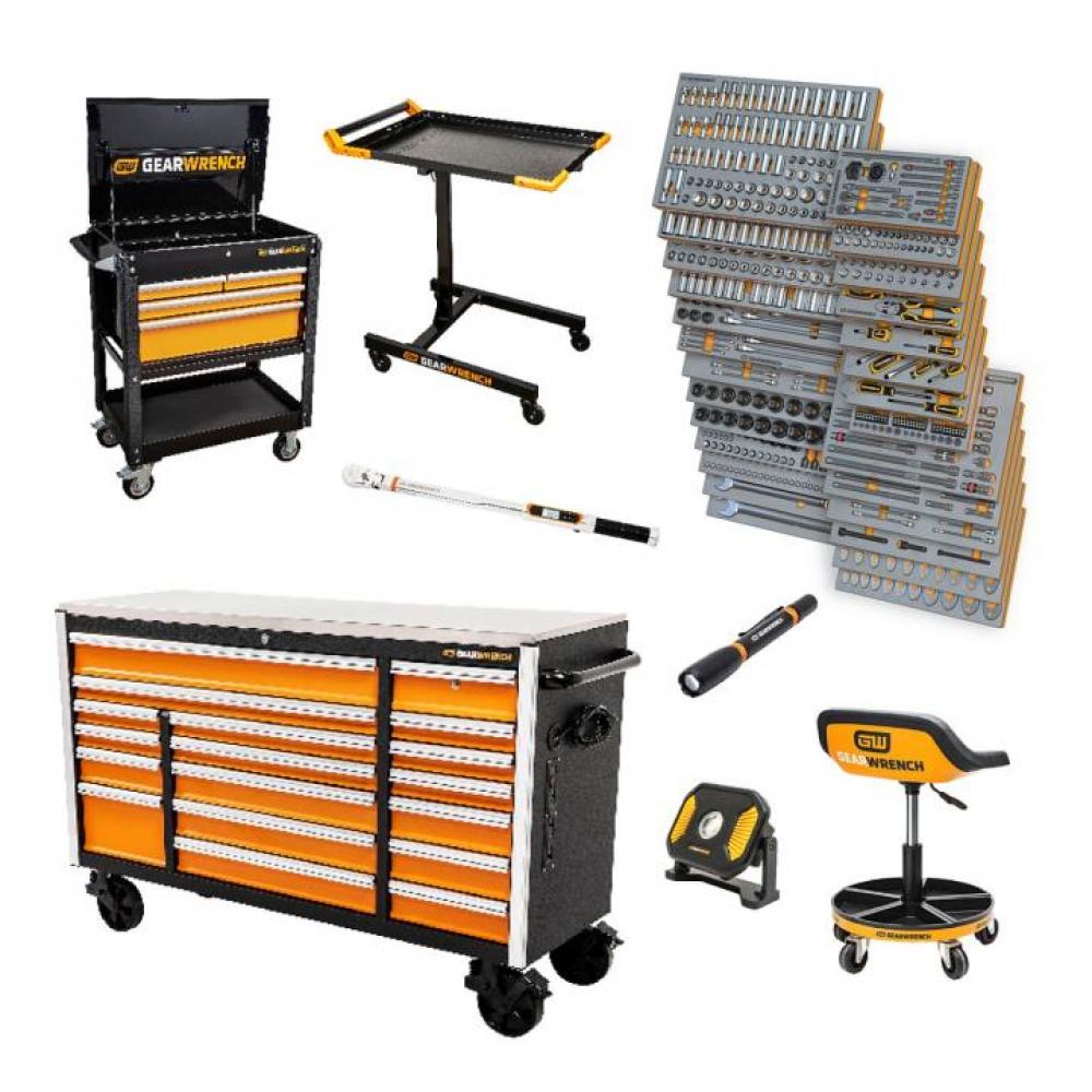 1268 Pc. MEGAMOD Mechanics Tool Set in Premium Modular Foam Trays with Tool Storage<span class=' ItemWarning' style='display:block;'>Item is usually in stock, but we&#39;ll be in touch if there&#39;s a problem<br /></span>