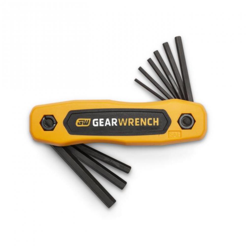9-Key SAE Hex Key Fold-Up Set<span class=' ItemWarning' style='display:block;'>Item is usually in stock, but we&#39;ll be in touch if there&#39;s a problem<br /></span>