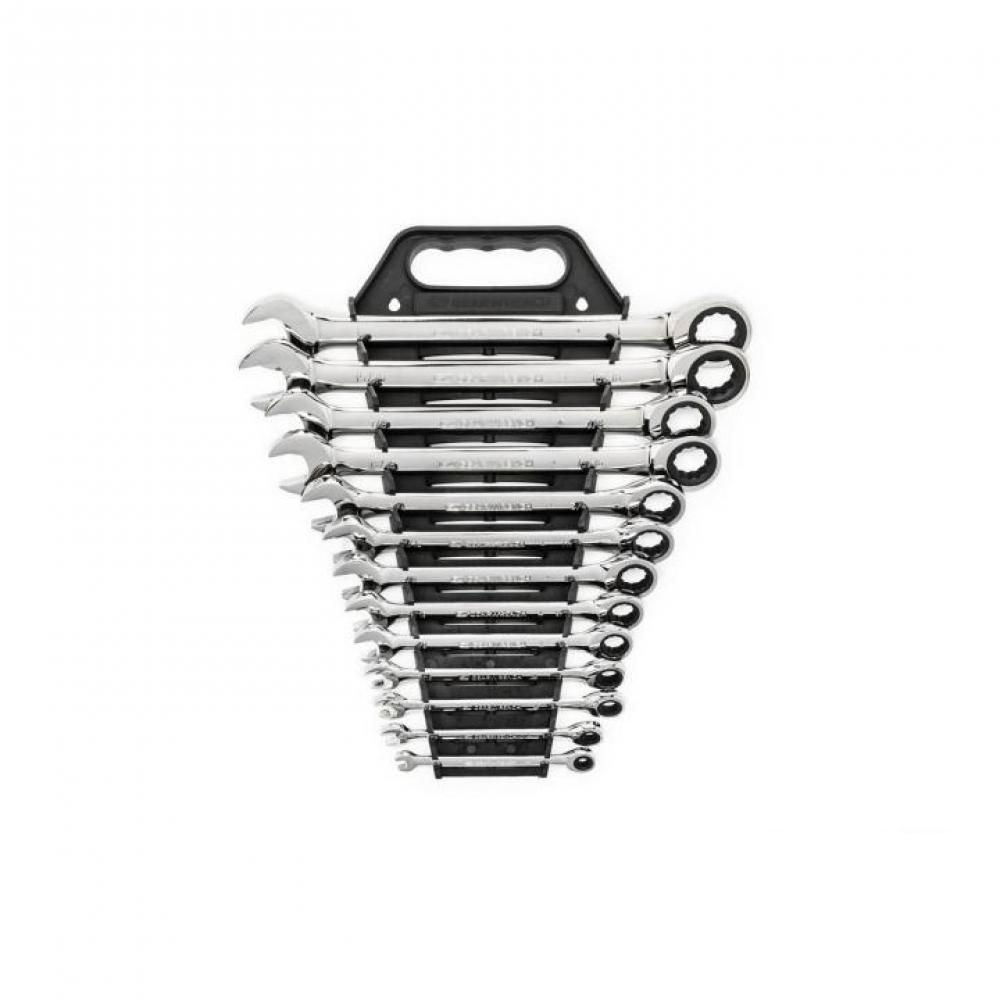 13 Pc. 72-Tooth 12 Point SAE Combination Ratcheting Wrench Set<span class=' ItemWarning' style='display:block;'>Item is usually in stock, but we&#39;ll be in touch if there&#39;s a problem<br /></span>