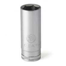 GearWrench 80406 - 3/8" Drive 6 Point Deep Length Sockets
