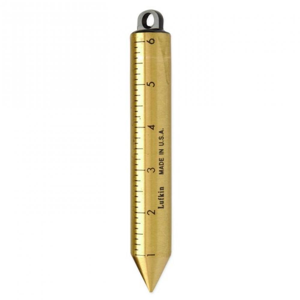 PLUMB BOB, 20OZ, CYL, BRASS, METRIC/SAE<span class=' ItemWarning' style='display:block;'>Item is usually in stock, but we&#39;ll be in touch if there&#39;s a problem<br /></span>