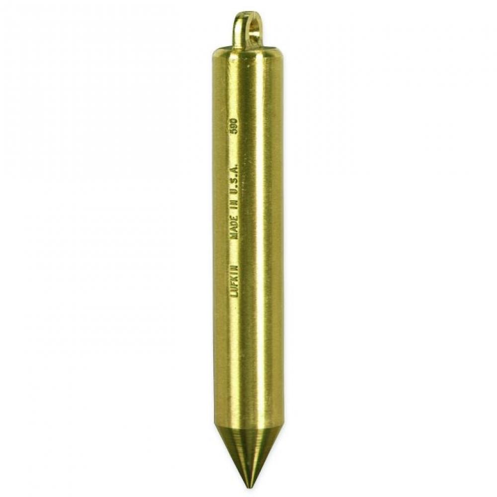 PLUMB BOB, 20OZ, CYLINDER, BRASS<span class=' ItemWarning' style='display:block;'>Item is usually in stock, but we&#39;ll be in touch if there&#39;s a problem<br /></span>