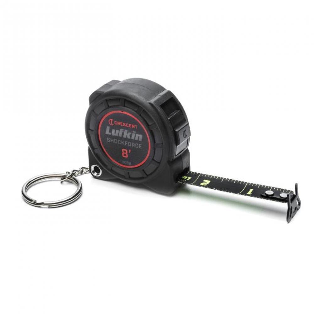 1/2&#34; x 8&#39; Shockforce Nite Eye Tape Measure Keychain<span class=' ItemWarning' style='display:block;'>Item is usually in stock, but we&#39;ll be in touch if there&#39;s a problem<br /></span>