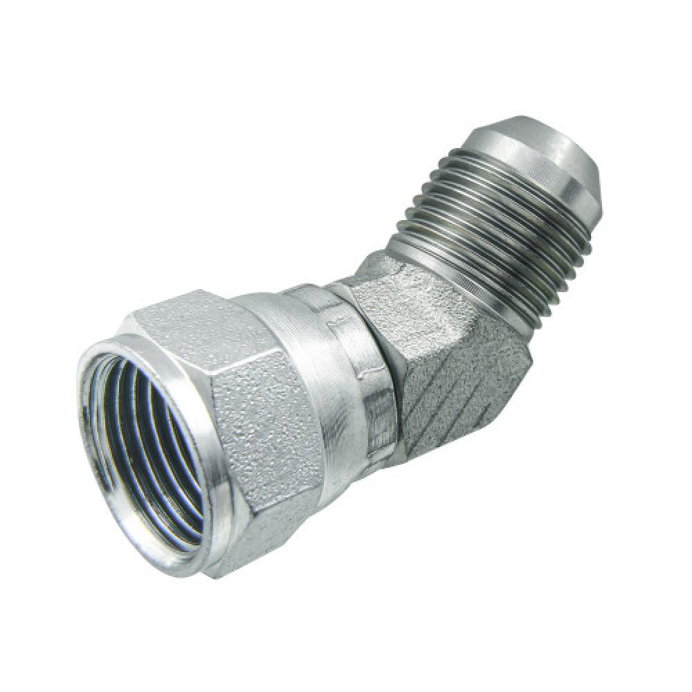 1-1/4&#34; JIC 37° Flare Elbow 45°<span class=' ItemWarning' style='display:block;'>Item is usually in stock, but we&#39;ll be in touch if there&#39;s a problem<br /></span>