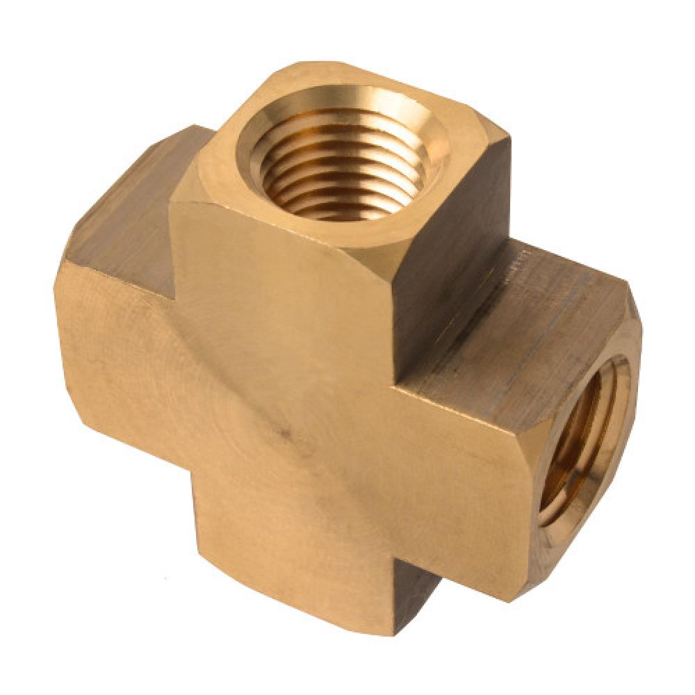 3/4&#34; Pipe Cross Extruded Brass<span class=' ItemWarning' style='display:block;'>Item is usually in stock, but we&#39;ll be in touch if there&#39;s a problem<br /></span>