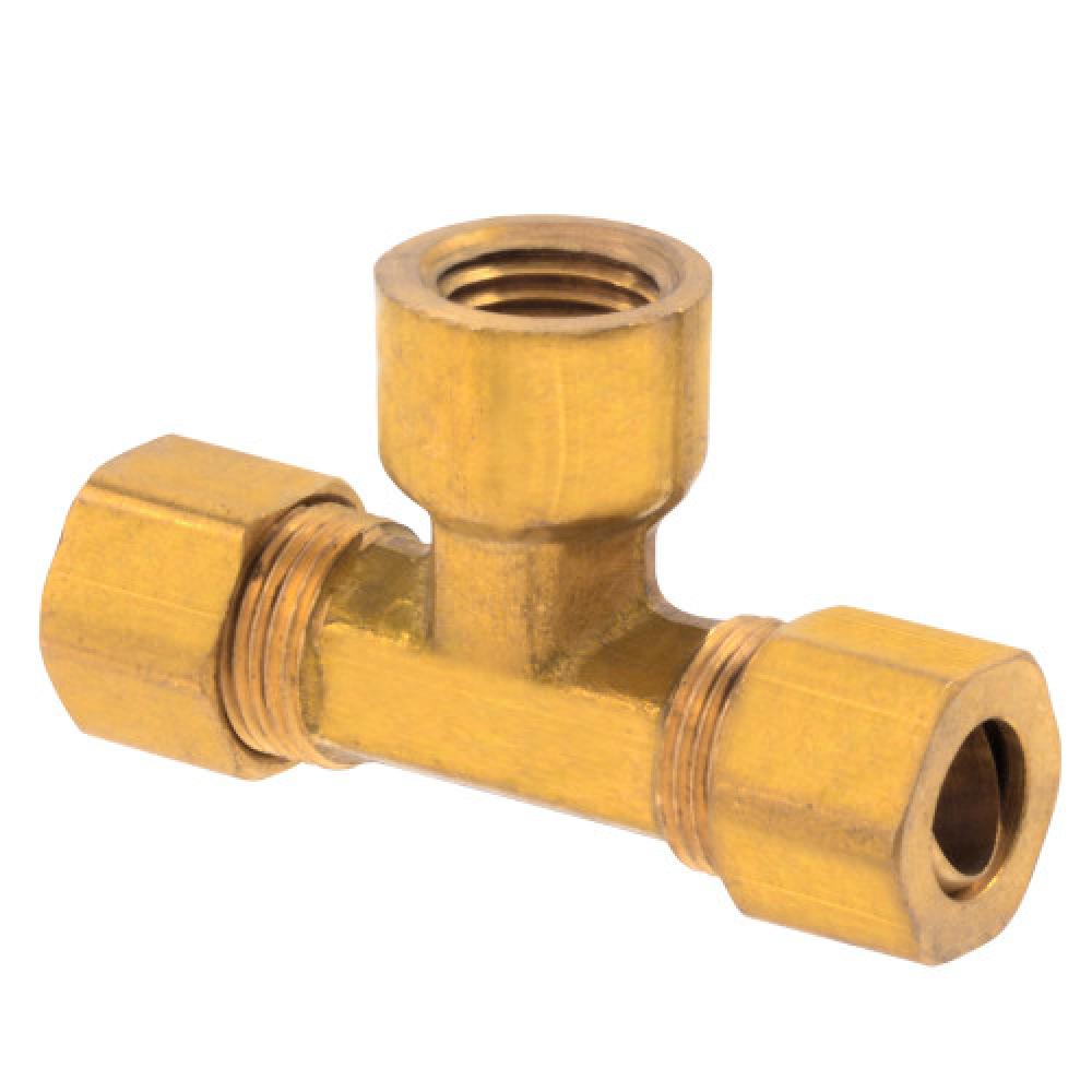 3/8&#34;x1/4&#34; Compression Tee Brass<span class=' ItemWarning' style='display:block;'>Item is usually in stock, but we&#39;ll be in touch if there&#39;s a problem<br /></span>