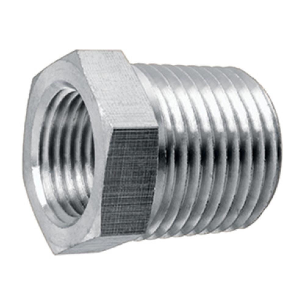 1/4&#34;x1/8&#34; Pipe Hex Bushing 316 Stainless Steel sched 40 (150#)<span class=' ItemWarning' style='display:block;'>Item is usually in stock, but we&#39;ll be in touch if there&#39;s a problem<br /></span>
