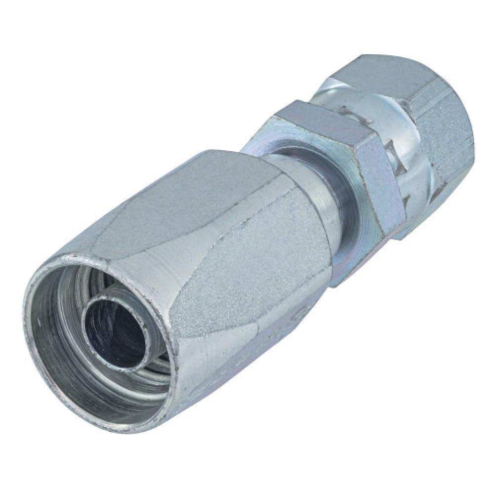 5/16&#34;x5/16&#34; Hose Ends (JIC 37°) Female Swivel Medium Pressure Steel<span class=' ItemWarning' style='display:block;'>Item is usually in stock, but we&#39;ll be in touch if there&#39;s a problem<br /></span>