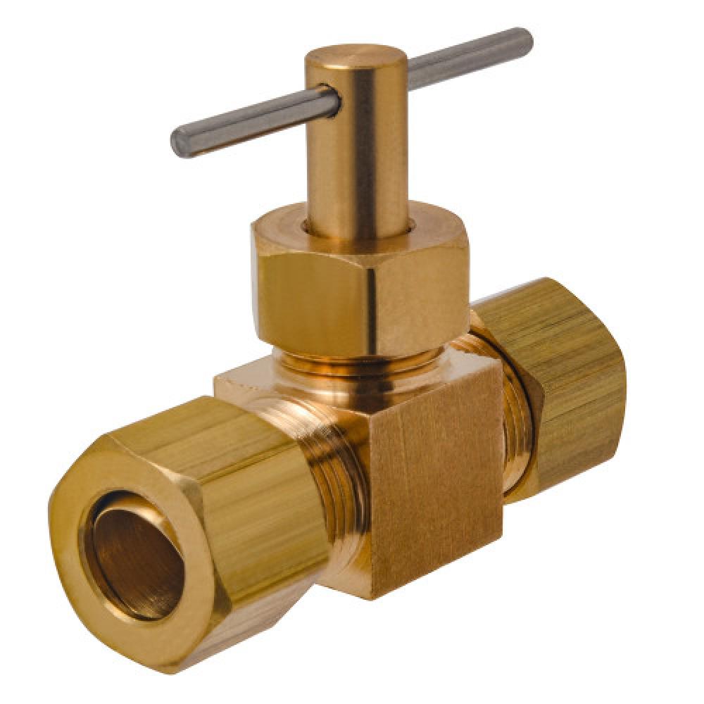 3/8&#34; Needle Valve Straight Brass<span class=' ItemWarning' style='display:block;'>Item is usually in stock, but we&#39;ll be in touch if there&#39;s a problem<br /></span>