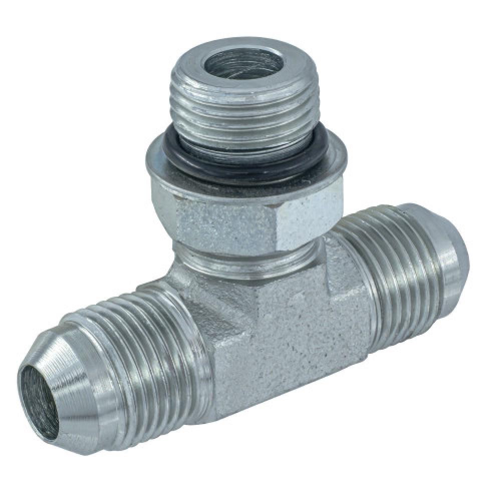 3/8&#34;x9/16-18&#34; JIC 37° Flare Straight Thread O-Ring Branch Tee<span class=' ItemWarning' style='display:block;'>Item is usually in stock, but we&#39;ll be in touch if there&#39;s a problem<br /></span>