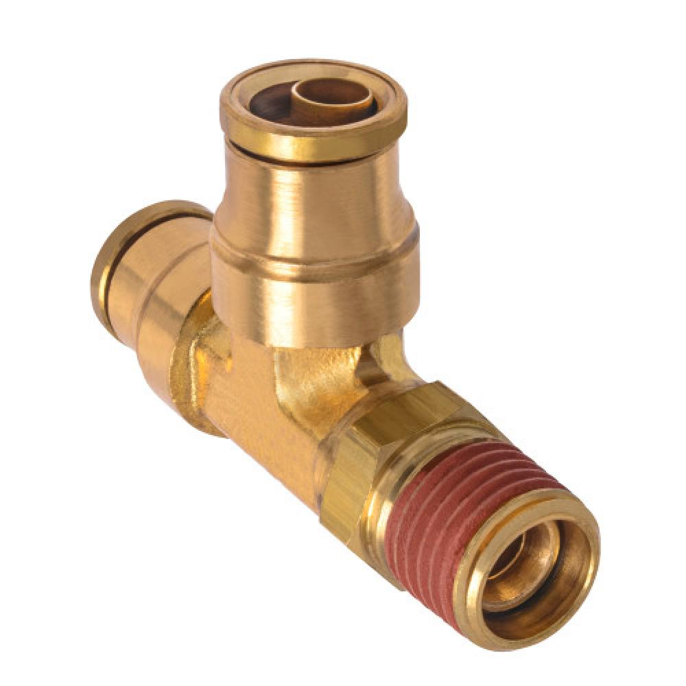 1/4&#34;x1/4&#34; PTC Air Brake Male Run Tee Brass<span class=' ItemWarning' style='display:block;'>Item is usually in stock, but we&#39;ll be in touch if there&#39;s a problem<br /></span>