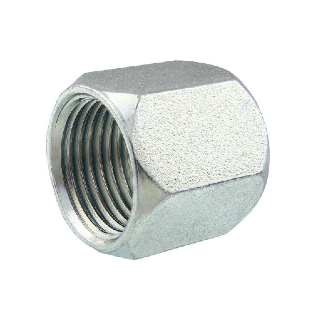 3/8&#34; JIC 37° Flare Nut (3 Piece) Steel<span class=' ItemWarning' style='display:block;'>Item is usually in stock, but we&#39;ll be in touch if there&#39;s a problem<br /></span>