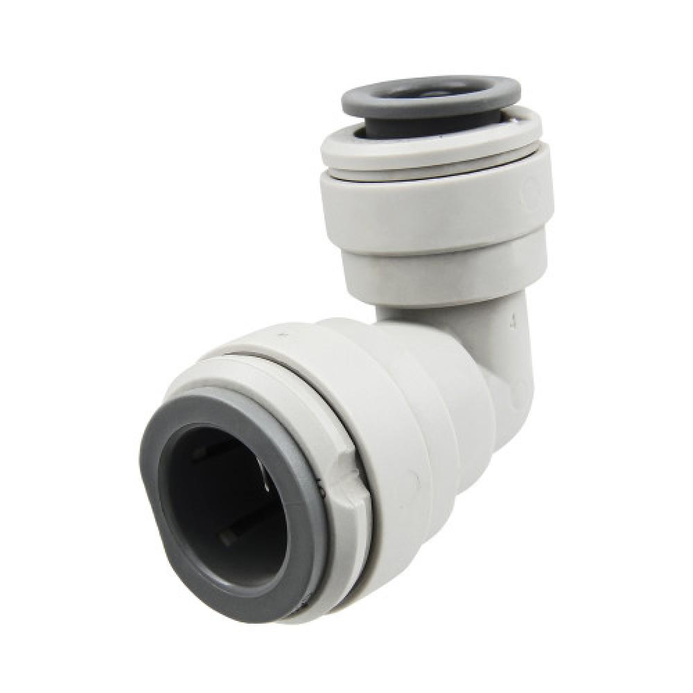 1/2&#34;x3/8&#34; John Guest PTC Reducing Union Elbow 90° Acetal<span class=' ItemWarning' style='display:block;'>Item is usually in stock, but we&#39;ll be in touch if there&#39;s a problem<br /></span>