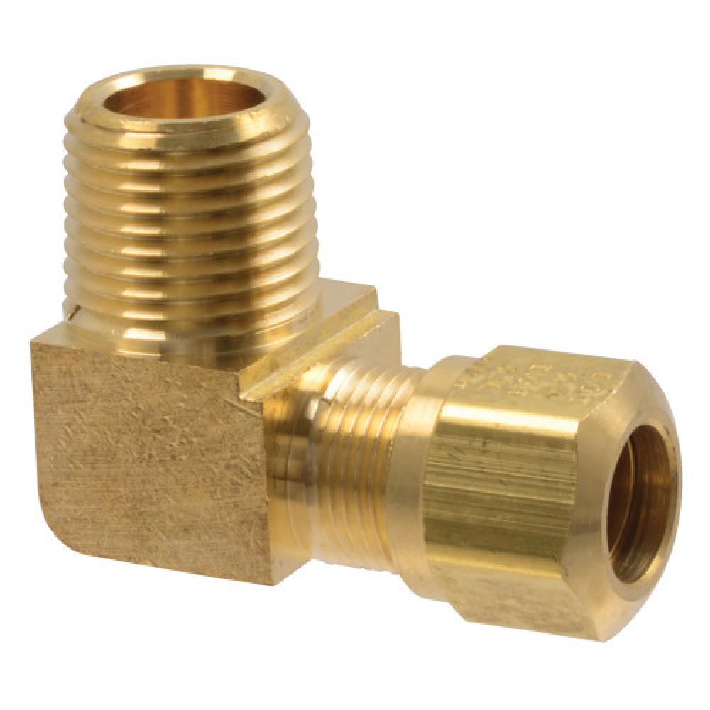 3/8&#34;x1/4&#34; D.O.T. Air Brake Male Elbow 90° Brass<span class=' ItemWarning' style='display:block;'>Item is usually in stock, but we&#39;ll be in touch if there&#39;s a problem<br /></span>
