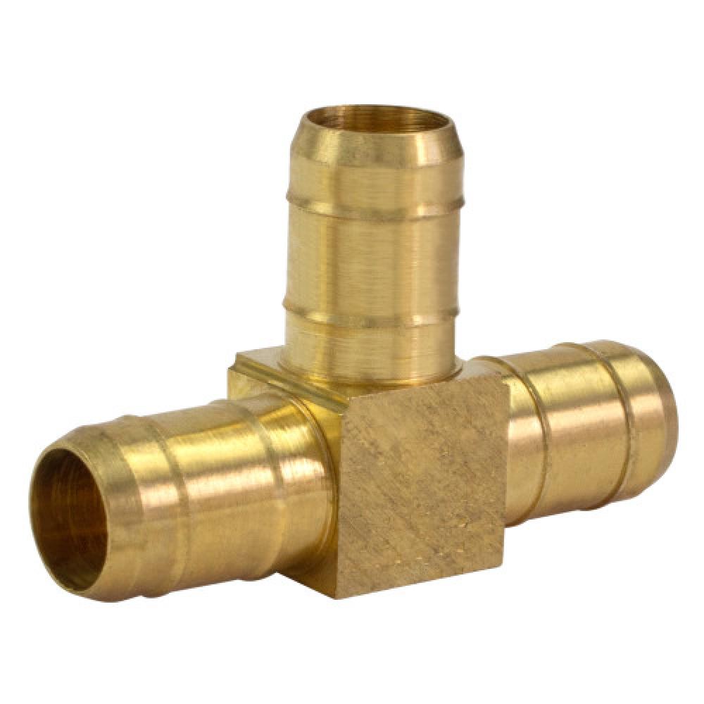 1/4&#34; Sure-Barb Tee Brass<span class=' ItemWarning' style='display:block;'>Item is usually in stock, but we&#39;ll be in touch if there&#39;s a problem<br /></span>