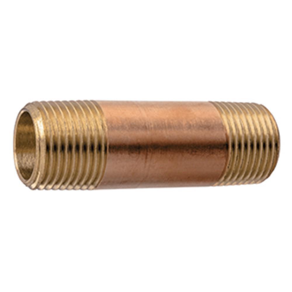 1/4&#34;x6&#34; Pipe Long Nipple Brass<span class=' ItemWarning' style='display:block;'>Item is usually in stock, but we&#39;ll be in touch if there&#39;s a problem<br /></span>