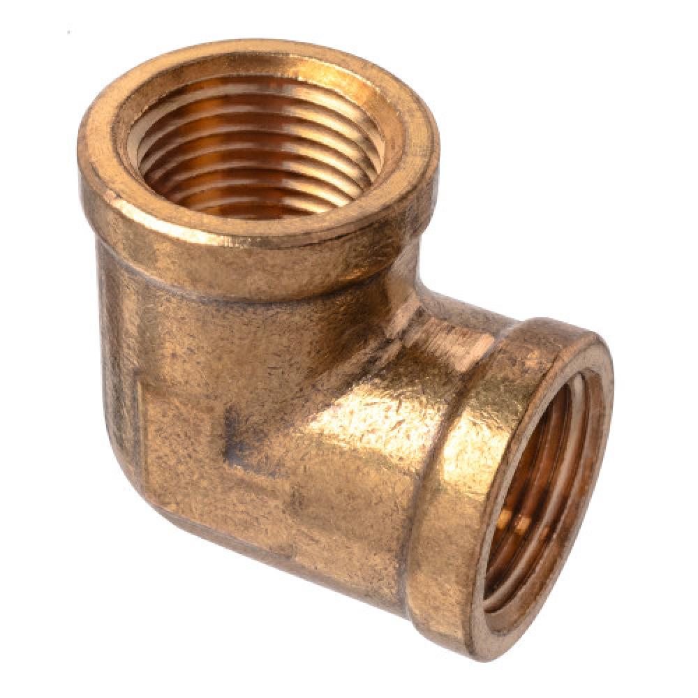 1/4&#34; Pipe Elbow 90° Female FRGD Brass<span class=' ItemWarning' style='display:block;'>Item is usually in stock, but we&#39;ll be in touch if there&#39;s a problem<br /></span>