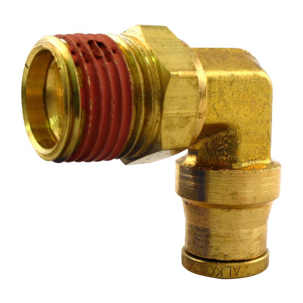 1/4&#34;x1/4&#34; PTC Male Elbow 90° Swivel Brass<span class=' ItemWarning' style='display:block;'>Item is usually in stock, but we&#39;ll be in touch if there&#39;s a problem<br /></span>