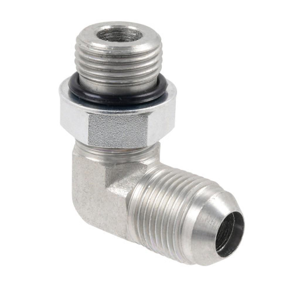 1/4&#34;x9/16-18&#34; JIC 37° Flare Straight Thread O-Ring Elbow 90°<span class=' ItemWarning' style='display:block;'>Item is usually in stock, but we&#39;ll be in touch if there&#39;s a problem<br /></span>