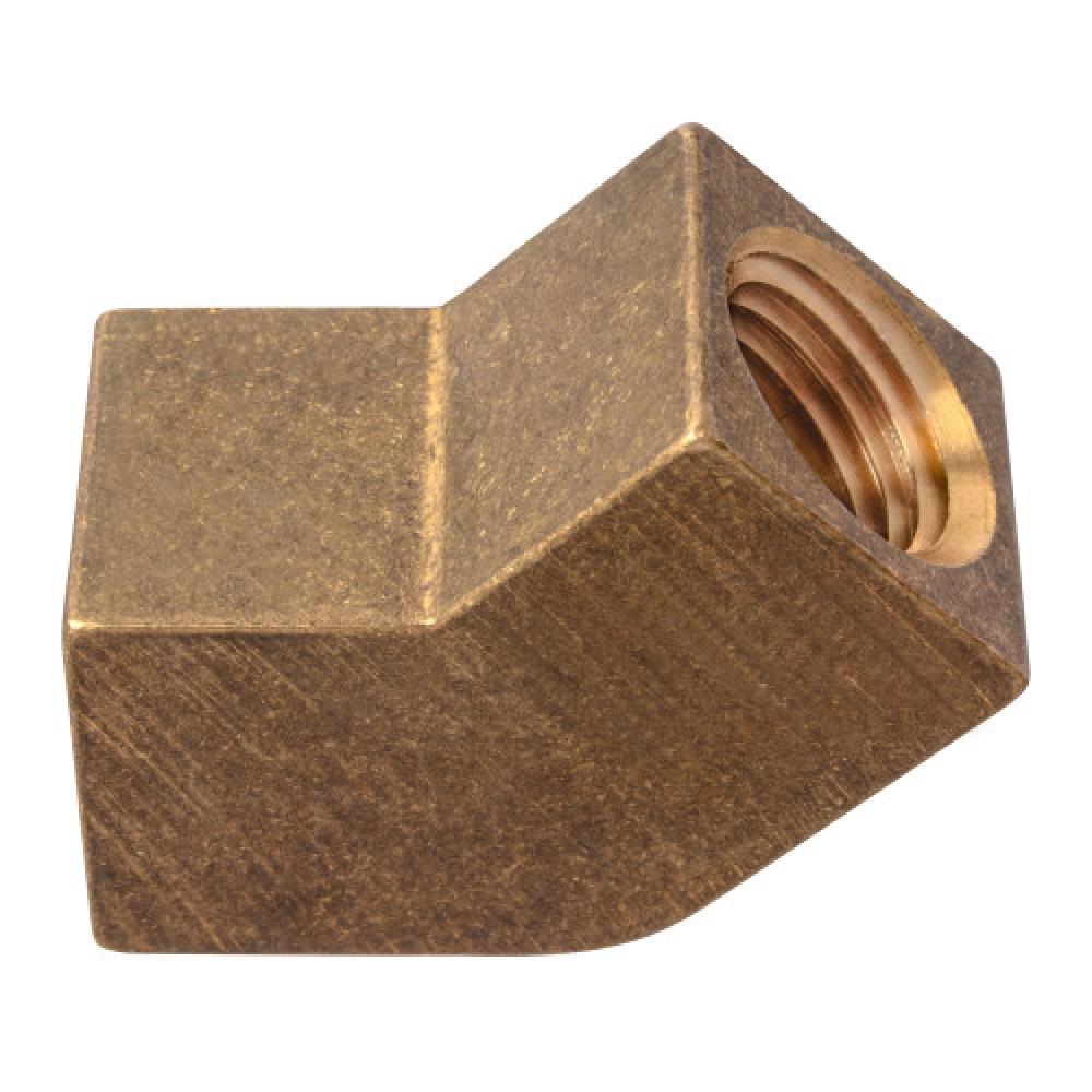 3/8&#34;x1/4&#34; Pipe Elbow 45° Extruded Brass<span class=' ItemWarning' style='display:block;'>Item is usually in stock, but we&#39;ll be in touch if there&#39;s a problem<br /></span>