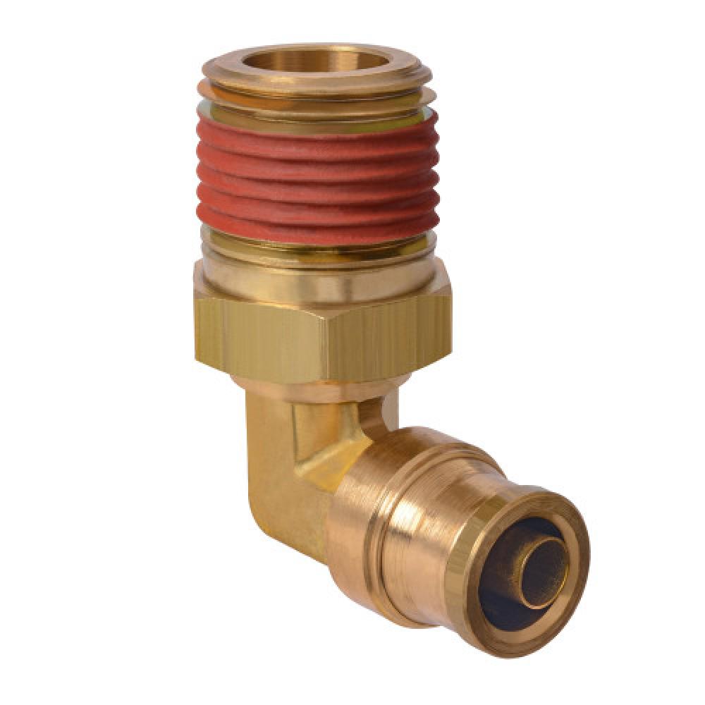 1/4&#34;x1/8&#34; PTC Air Brake Male Elbow 90° Swivel Brass<span class=' ItemWarning' style='display:block;'>Item is usually in stock, but we&#39;ll be in touch if there&#39;s a problem<br /></span>