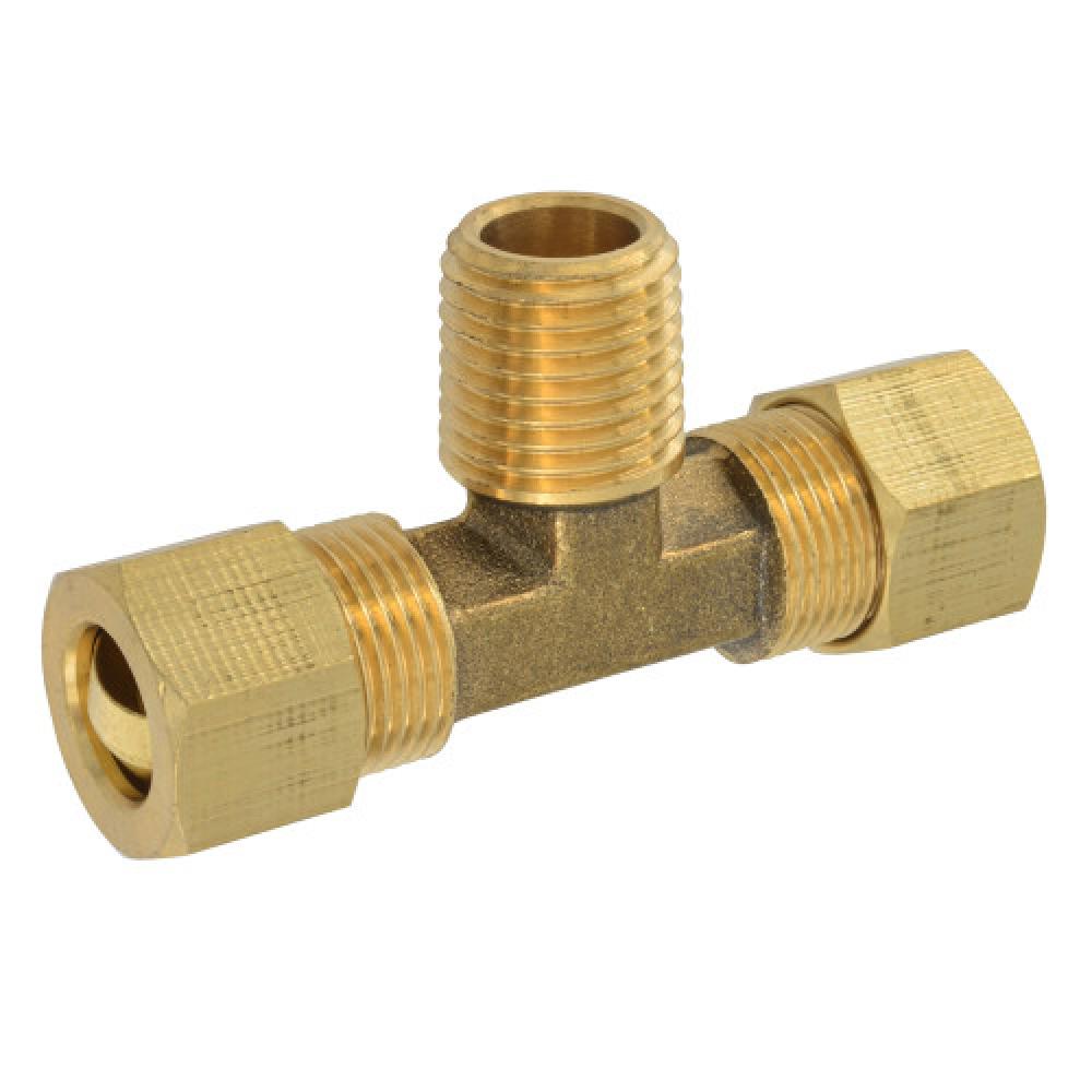 5/8&#34;x1/2&#34; Compression Tee Brass<span class=' ItemWarning' style='display:block;'>Item is usually in stock, but we&#39;ll be in touch if there&#39;s a problem<br /></span>