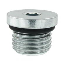Paulin DSO1018-14 - 1 3/16-12" Pipe Plug Hex Socket w/O-Ring Steel