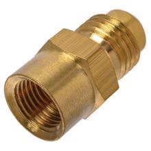 Paulin D46-6B - 3/8"x1/4" Flare Connector Brass