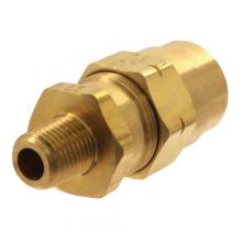 Paulin D1492-8C - 1/2"x3/8" D.O.T. Air Brake Connector Assembly Brass