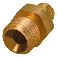 Paulin D135-LC - 9/16-18"x3/8" Standard Welding Connector Brass