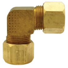 Paulin D65-10 - 5/8" Compression Elbow 90° Brass