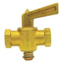 Paulin D31-C - 3/8" Drain Cock Plug Type Brass