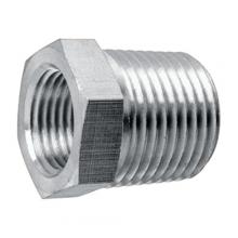 Paulin DSS110-BA - 1/4"x1/8" Pipe Hex Bushing 316 Stainless Steel sched 40 (150#)
