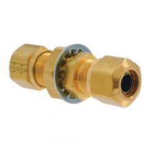Paulin D1477-8 - 1/2"x1/2" D.O.T. Air Brake Bulkhead Union Brass