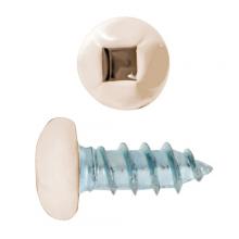 Paulin 59076 - Almond Press-On Screw Covers - 100 pc