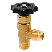 Paulin DV405-10D - 5/8"x1/2" Truck Valve Flare Tube Brass