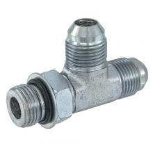 Paulin DSO351-8 - 1/2"x3/4-16" JIC 37° Flare Straight Thread O-Ring Run Tee