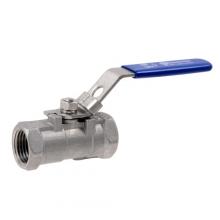 Paulin DBVSSL1-F - 1" Ball Valve 1000 W.O.G. Standard Port 316 Stainless