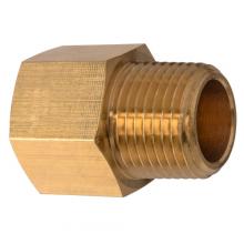 Paulin D120-DD - 1/2"x1/2" Pipe Adaptor Brass