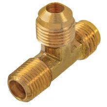 Paulin DF51-6B - 3/8"x1/4" Flare Tee Forged Brass