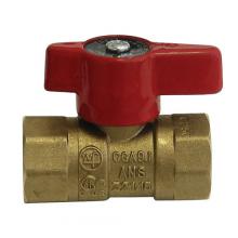 Paulin DBV31-F-CGA - 1" Ball Valve CGA 9.1 (AGA 3.88) Female Brass