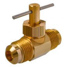 Paulin D15-6 - 3/8" Needle Valve Straight Brass