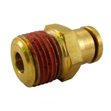 Paulin D7068-6C - 3/8"x3/8" PTC Male Connector Brass