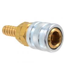 Paulin D36C-4-6H - 1/4"x3/8" Ind. Interchange Manual Coupler Hose Stem Steel