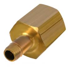Paulin D466-6A - 3/8"x1/8" Sure-Barb Connector Brass