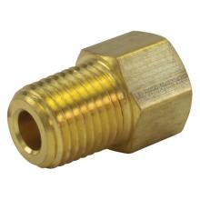 Paulin D33-4A - 1/4"x1/8" Flare Adaptor Brass