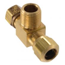 Paulin D1472-6A - 3/8"x1/8" D.O.T. Air Brake Branch Tee Male Brass